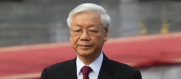 Vietnamese Communist Party Secretary General Nguyen Phu Trong - 俄罗斯卫星通讯社