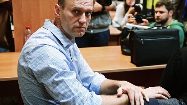 俄反對派人士納瓦利內被判拘留20天 - 俄羅斯衛星通訊社