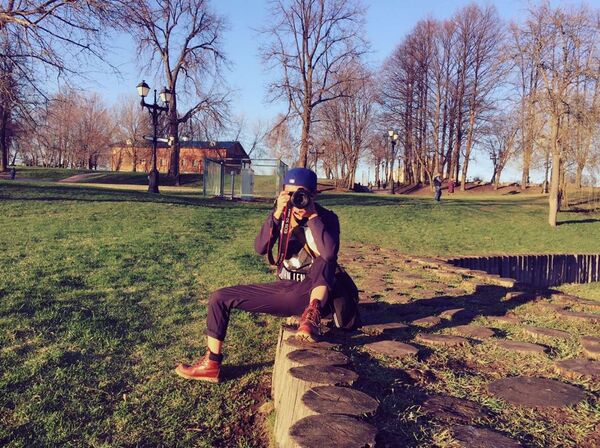 张同学在莫斯科庄园摄影 - 俄罗斯卫星通讯社