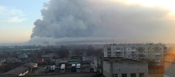 乌克兰军事仓库发生爆炸 - 俄罗斯卫星通讯社