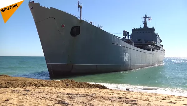 黑海艦隊海軍陸戰隊和海岸警衛隊的雙面演習 - 俄羅斯衛星通訊社
