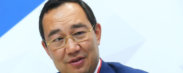 俄羅斯薩哈共和國（雅庫特）領導人艾桑·尼古拉耶夫 - 俄羅斯衛星通訊社