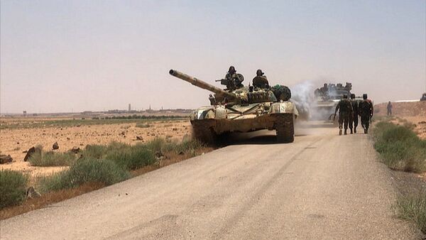 叙利亚政府军在叙约边境 - 俄罗斯卫星通讯社