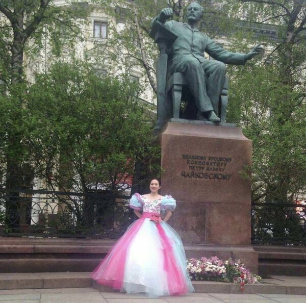 李珍珍在柴可夫斯基音乐学院 - 俄罗斯卫星通讯社