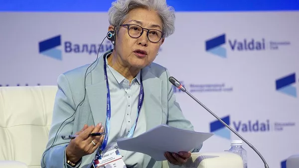 中國全國人大外事委員會副主任委員傅瑩在俄羅斯索契舉行的第十五屆瓦爾代國際辯論俱樂部年會上發言 - 俄羅斯衛星通訊社
