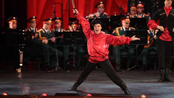 紅旗歌舞團大劇院慶典 - 俄羅斯衛星通訊社