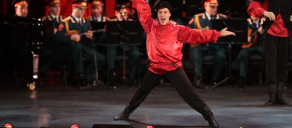 紅旗歌舞團大劇院慶典 - 俄羅斯衛星通訊社