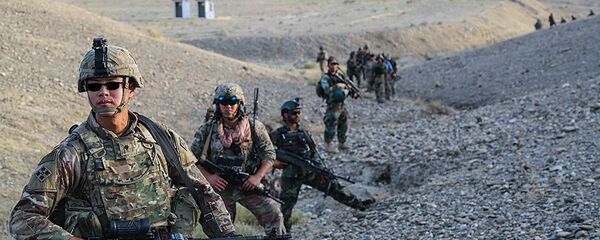 北约军人在阿富汗 - 俄罗斯卫星通讯社