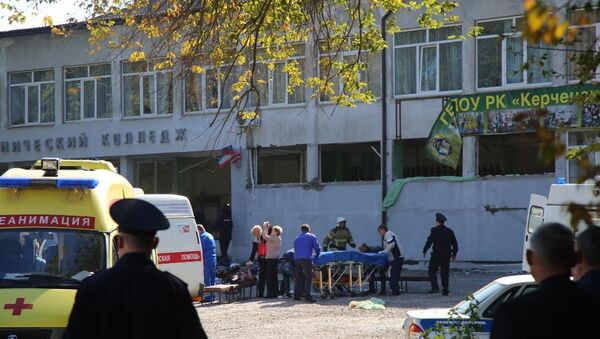 刻赤校園事件受傷者正在接受心理疏導 - 俄羅斯衛星通訊社