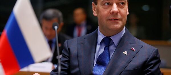 俄德总理梅德韦杰夫 - 俄罗斯卫星通讯社