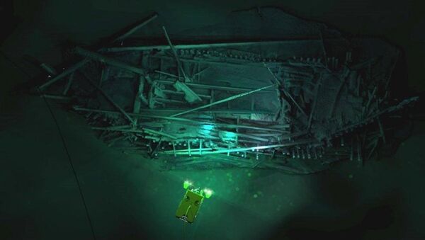 英国科学家在黑海发现地球上最古老的完好船只 - 俄罗斯卫星通讯社