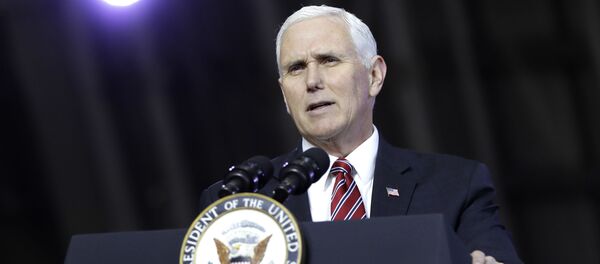 Вице-президент США Майк Пенс.  - 俄罗斯卫星通讯社