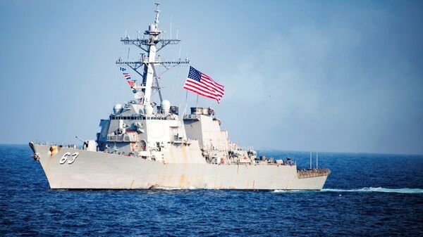 美國軍艦再度出現在台灣海峽 - 俄羅斯衛星通訊社