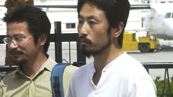 在敘被拘三年日本記者獲釋 - 俄羅斯衛星通訊社