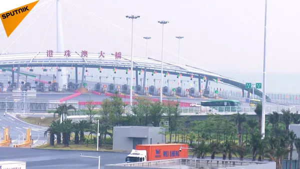 全球最長跨海大橋——港珠澳大橋24日正式通車 - 俄羅斯衛星通訊社