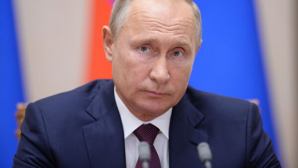 普京表示，俄罗斯准备同美国进行对话，反正不是莫斯科退出中导条约 - 俄罗斯卫星通讯社
