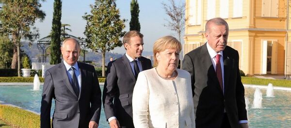 伊斯坦布爾敘問題四國元首峰會結束 - 俄羅斯衛星通訊社