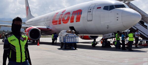 Самолет Boeing 737-800 авиакомпании Lion Air в аэропорту Индонезии - 俄羅斯衛星通訊社