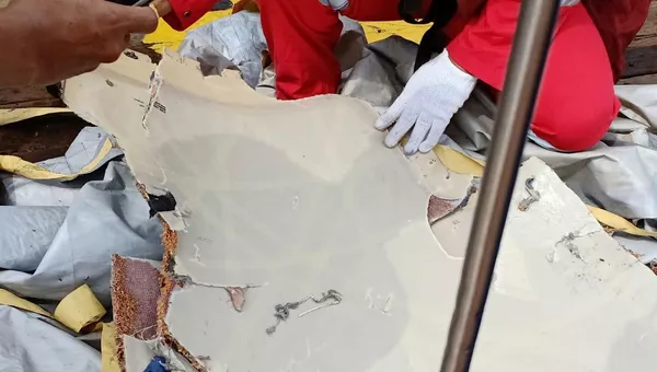 Предположительные обломки самолета авиакомпании Lion Air flight JT610, упавшего в море - 俄羅斯衛星通訊社