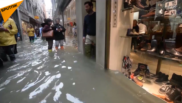 10年來最嚴重洪災：威尼斯70%被淹 - 俄羅斯衛星通訊社