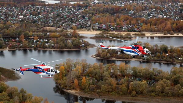俄米-171A2和安萨特直升机抵达中国参加航展 - 俄罗斯卫星通讯社
