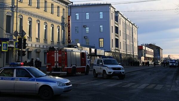俄聯邦安全局阿爾漢格爾斯克分局大樓門口發生爆炸 - 俄羅斯衛星通訊社