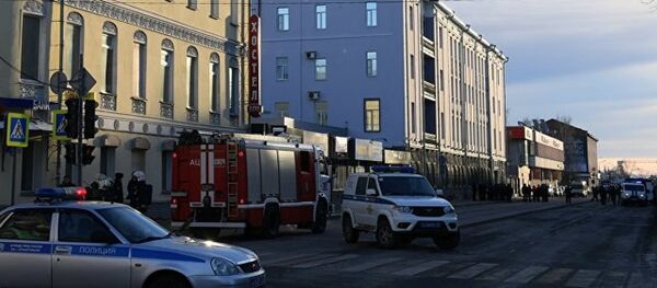 俄联邦安全局阿尔汉格尔斯克分局大楼门口发生爆炸 - 俄罗斯卫星通讯社