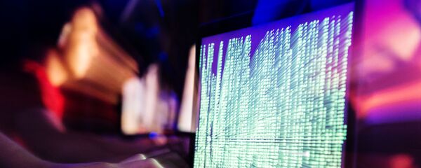 Вирус-вымогатель на экране ноутбука - 俄罗斯卫星通讯社