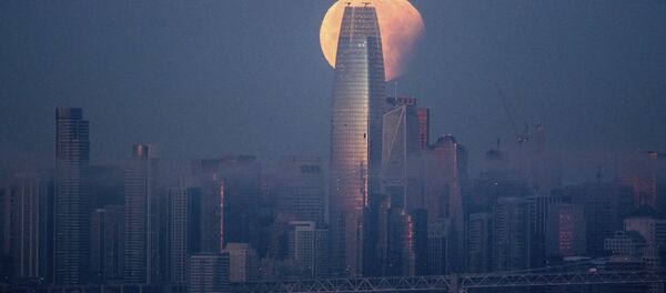 旧金山最高摩天大楼Salesforce塔 - 俄罗斯卫星通讯社