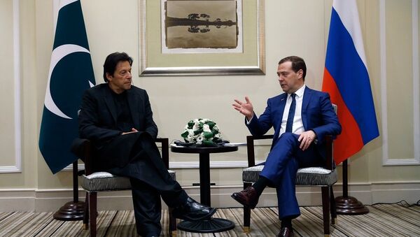 俄總理在上海進博會期間會見巴基斯坦總理 - 俄羅斯衛星通訊社