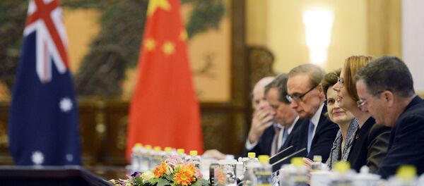 Дипломатические переговоры между Австралией и Китаем - 俄罗斯卫星通讯社