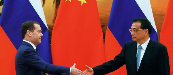 Официальный визит премьер-министра РФ Д. Медведева в КНР - 俄罗斯卫星通讯社