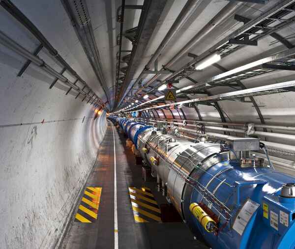 View of the LHC tunnel sector 3-4 - 俄罗斯卫星通讯社