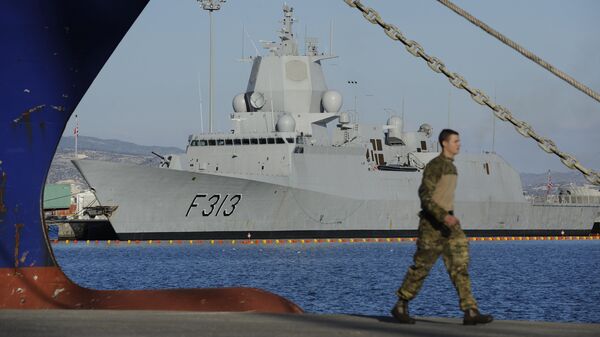 挪威护卫舰 HNOMS Helge Ingstad 号 - 俄罗斯卫星通讯社