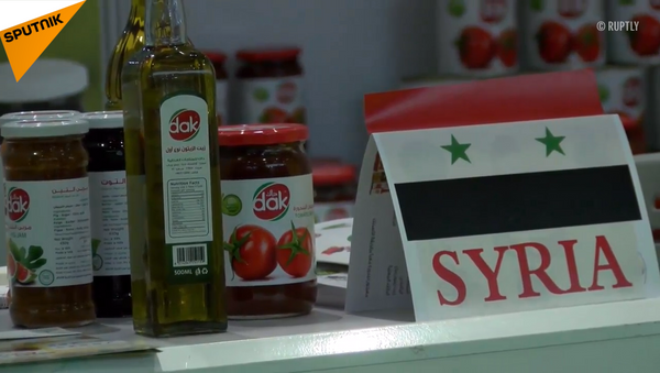 叙利亚甜品进博会上大受欢迎 - 俄罗斯卫星通讯社