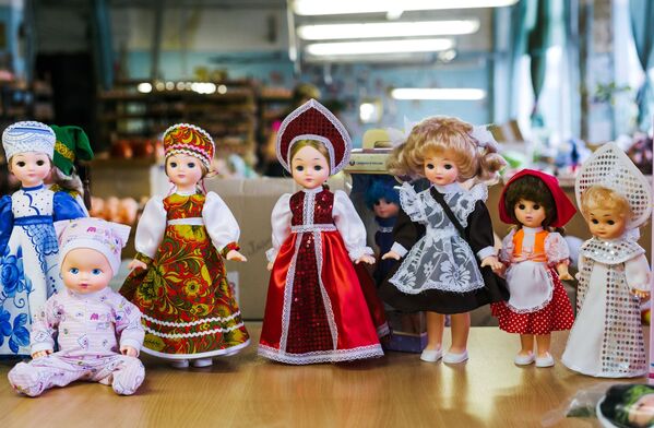 伊萬諾沃“玩偶世界”玩具廠的成品 - 俄羅斯衛星通訊社