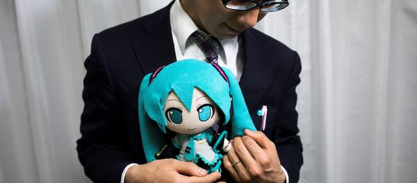 日本男子娶虛擬女歌手為妻 - 俄羅斯衛星通訊社