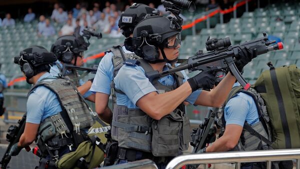 第二届世界警察手枪射击比赛在广东举行 - 俄罗斯卫星通讯社