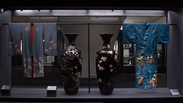 价值600万卢布的日本古董花瓶在莫斯科展出后被盗 - 俄罗斯卫星通讯社