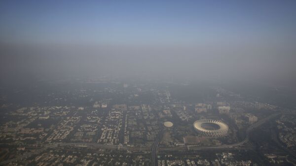 印度新德里市政府因空气质量差被罚款350万美元 - 俄罗斯卫星通讯社