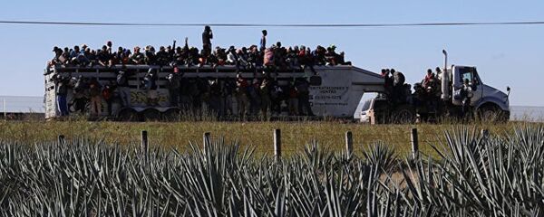 首批“大篷车移民”已抵达美墨边境 - 俄罗斯卫星通讯社