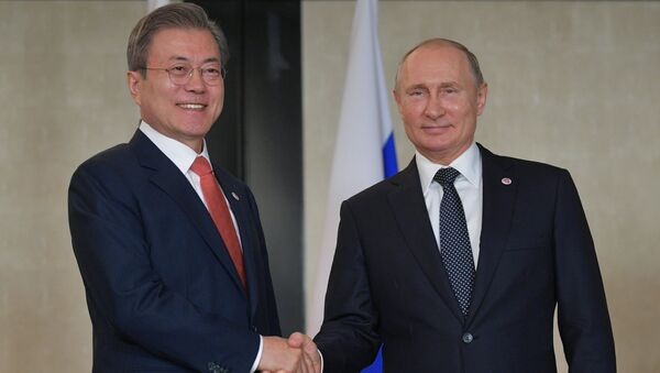 普京：俄韩正积极合作解决朝鲜核问题 - 俄罗斯卫星通讯社