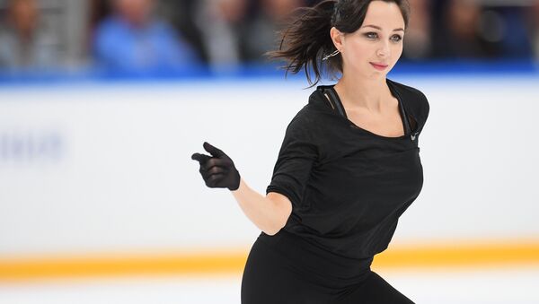 俄罗斯花样滑冰运动员伊丽莎白·图科塔梅舍娃 - 俄罗斯卫星通讯社
