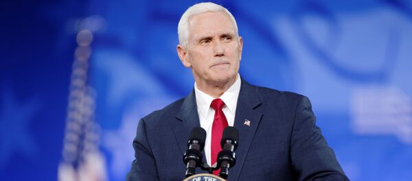 Вице-президент США Майк Пенс - 俄罗斯卫星通讯社