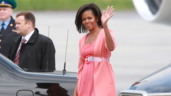 Супруга экс-президента США Мишель Обама - 俄罗斯卫星通讯社