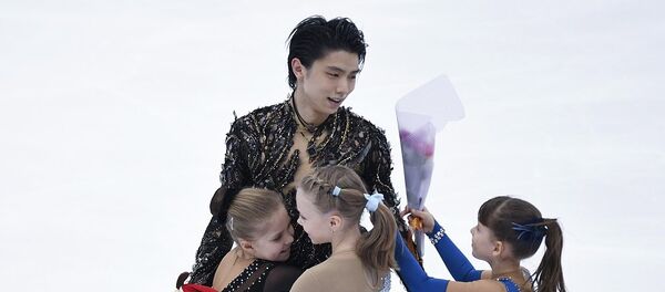 日本花滑运动员羽生结弦 - 俄罗斯卫星通讯社