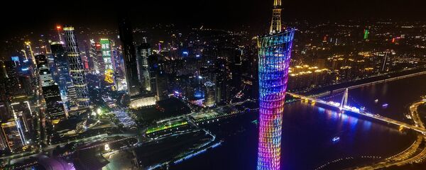 Телебашня Гуанчжоу Телебашня Гуанчжоу - 俄羅斯衛星通訊社