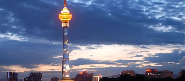 Телевизионная башня в Пекине, Китай - 俄罗斯卫星通讯社