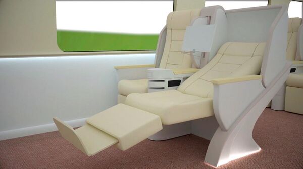 俄铁公司开发出概念高铁 - 俄罗斯卫星通讯社