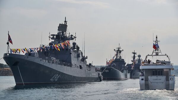 俄海軍黑海艦隊“格里戈羅維奇海軍上將”級護衛艦 - 俄羅斯衛星通訊社